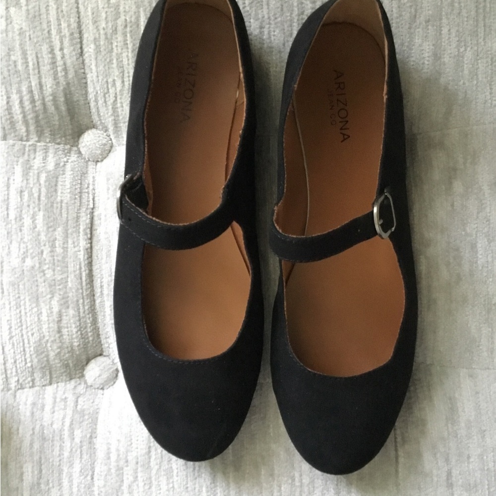 Arizona Jean Company Women's Classic Black Flats